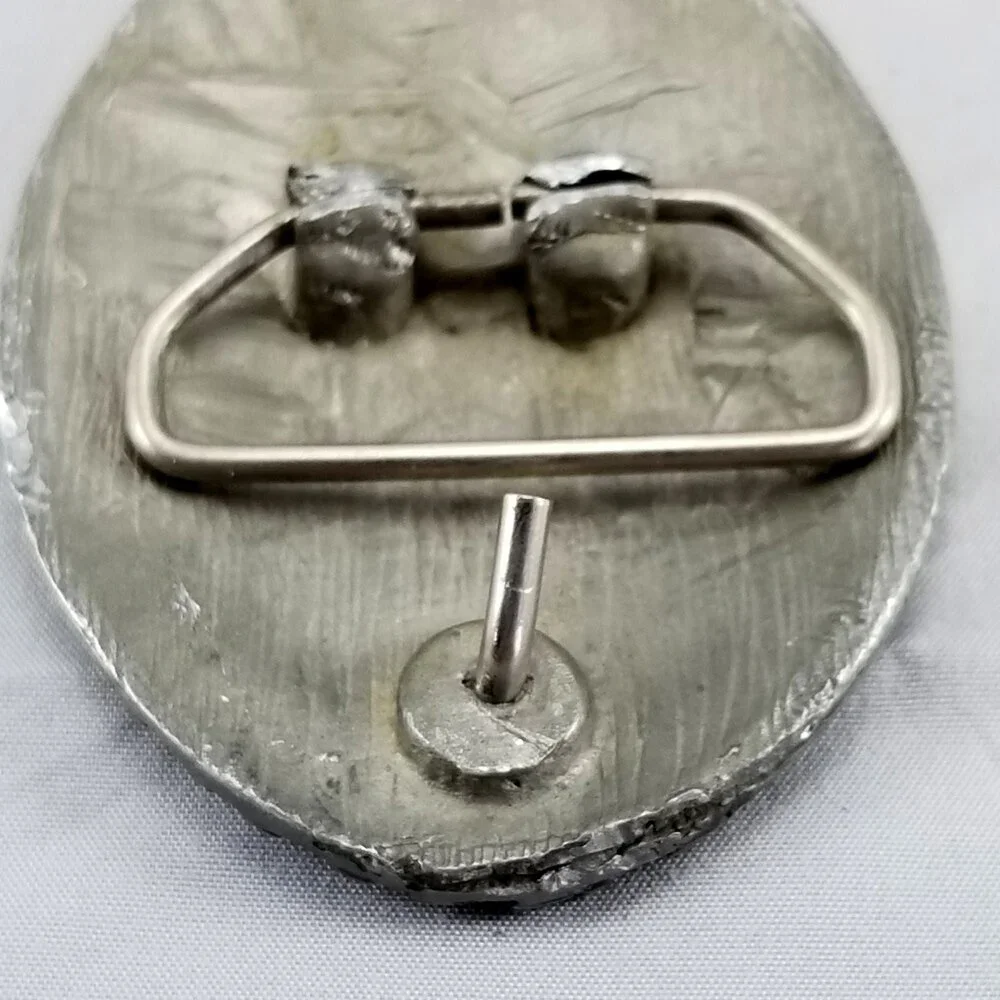 Vintage Silver Tone Eagle‎ Belt Buckle Bird Western Style Fashion Accessory